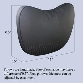 TANOLA elastic strap and pin close-up for secure, height-adjustable attachment
