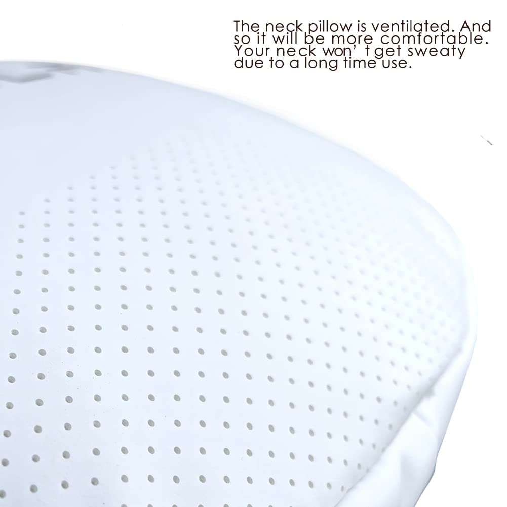 TANOLA TESBEAUTY lifestyle shot with driver using pillow shows ergonomic convenience