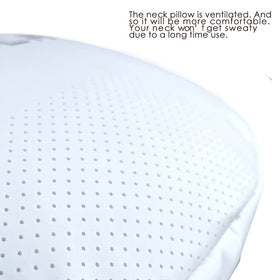TANOLA TESBEAUTY lifestyle shot with driver using pillow shows ergonomic convenience