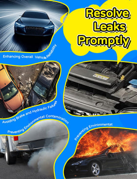 TAOPOWER emitting dense smoke into intake hose to reveal leaks visibly and speed diagnosis