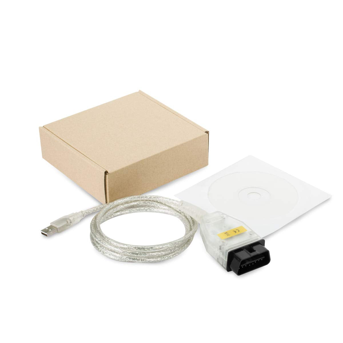 Taotao cable connected to laptop running diagnostics showing efficient coding benefit