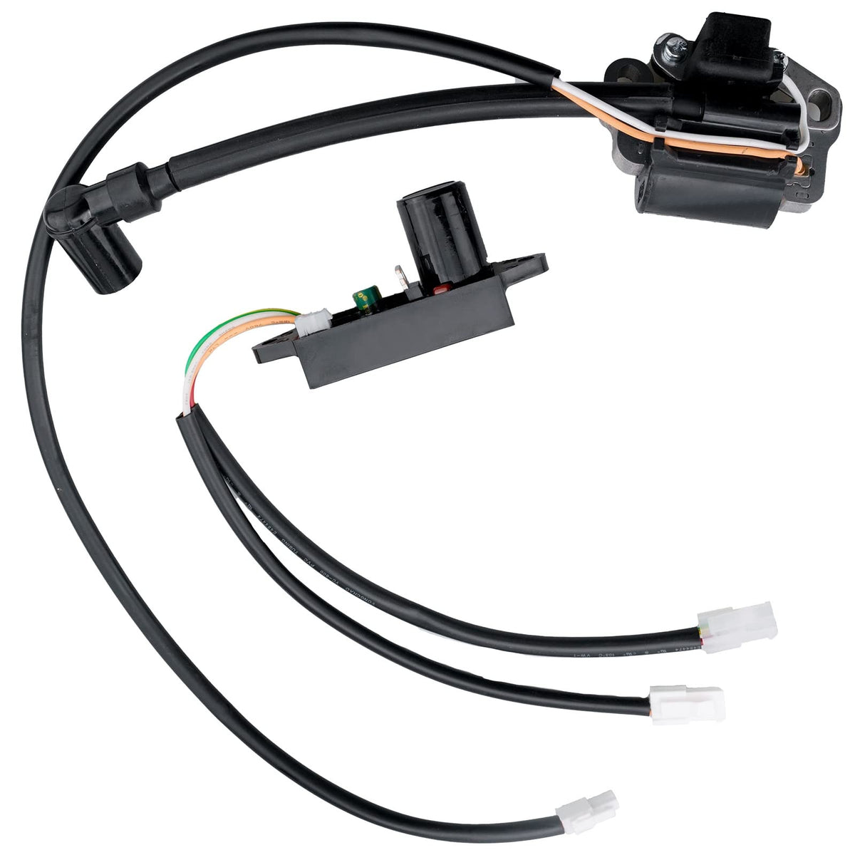 Tapa ignition coil close-up revealing windings and insulation for reliable spark performance