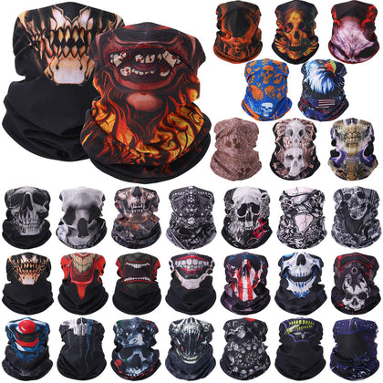 Tarpop front packaging showing 30 skull gaiters and bulk value