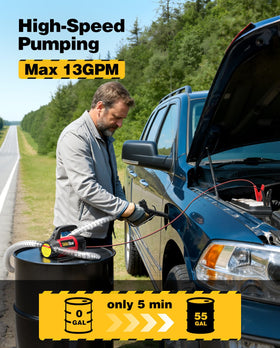 TaskStar adjustable fuel nozzle detail demonstrating controlled flow and safety