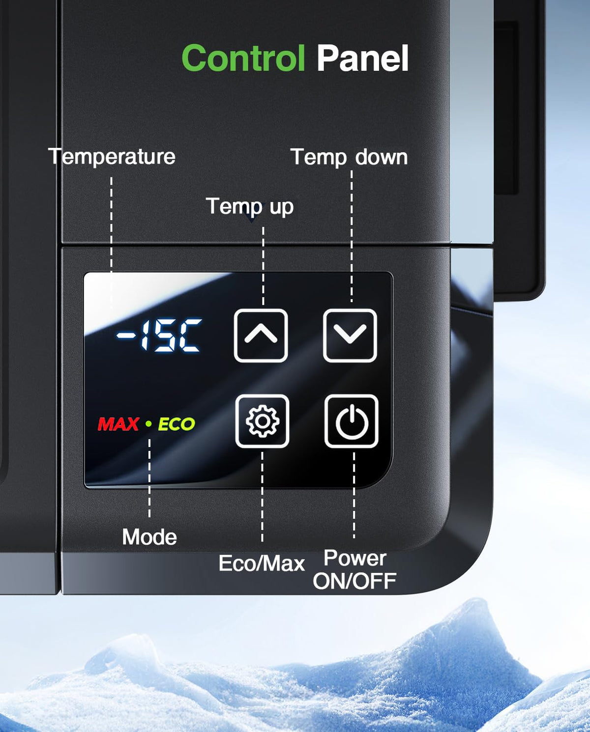 TaskStar installed in car trunk, shows vehicle-ready fit and low-voltage protection benefit