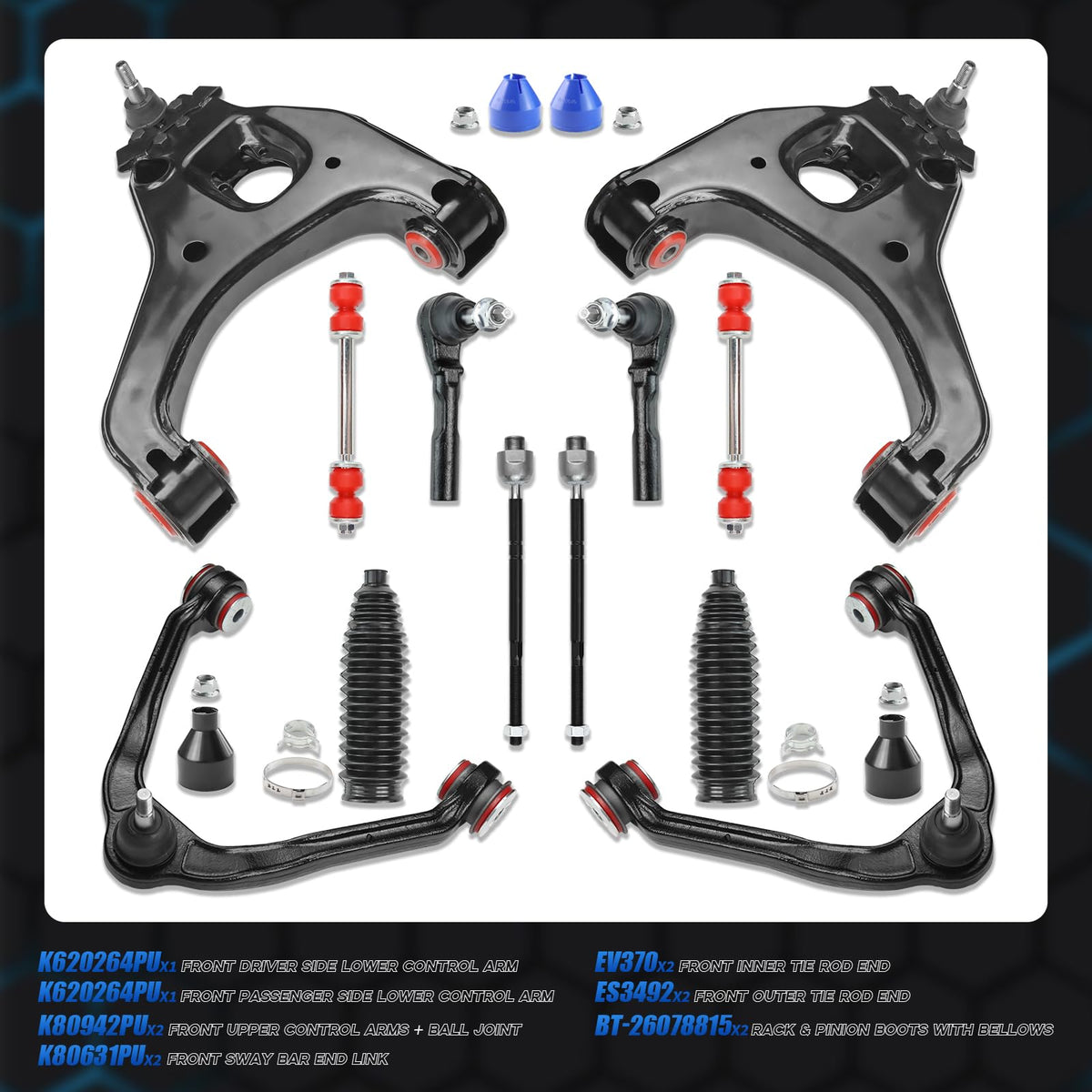 TASTONTUP installed front suspension on Silverado, restores alignment and handling