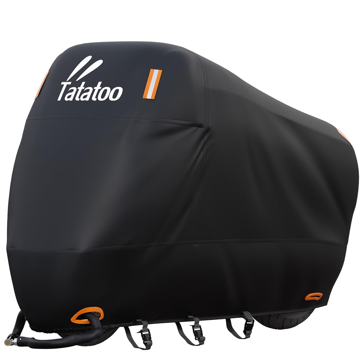 TATATOO front view showing logo and full coverage benefit