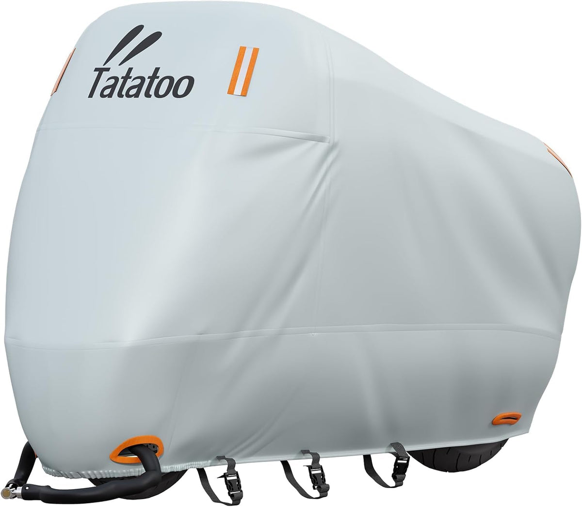 TATATOO front view showing full coverage and weather protection benefits