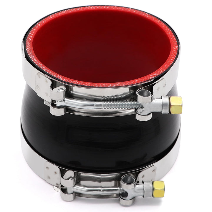 Taukealugs coupler front view showing fit and finish benefit of clear sizing