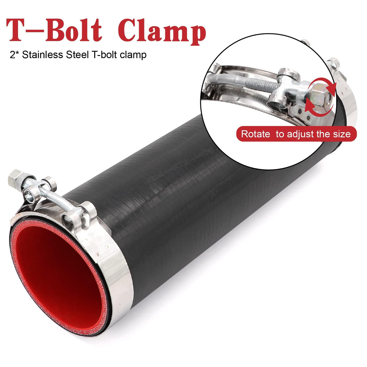 Taukealugs inside smooth bore view for improved airflow and reduced turbulence