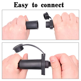 Taukealugs weatherproof seal detail protecting electronics from moisture and dirt