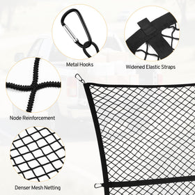 TAUYANG net stretched over boxes demonstrating secure containment