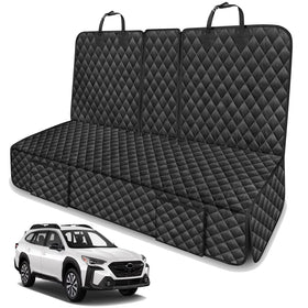 TAUYANG front view showing full back-seat protector and secure fit benefit