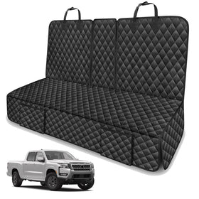 TAUYANG front view of fitted back seat cover protecting upholstery