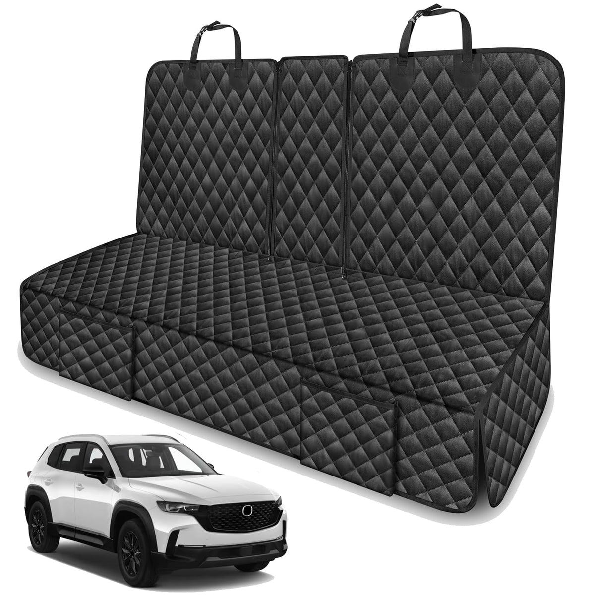 TAUYANG front view fitted on Mazda back seat protecting upholstery