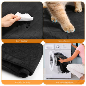 TAUYANG non-slip backing closeup illustrating anti-slide stability benefit