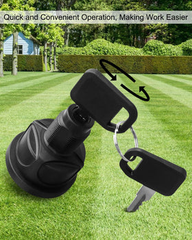 Tavaski key and cylinder close-up highlighting metal finish and secure key fit benefit