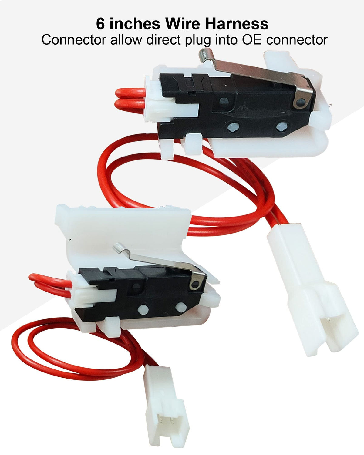 Tavaski microswitch close-up showing precision contacts for reliable switching
