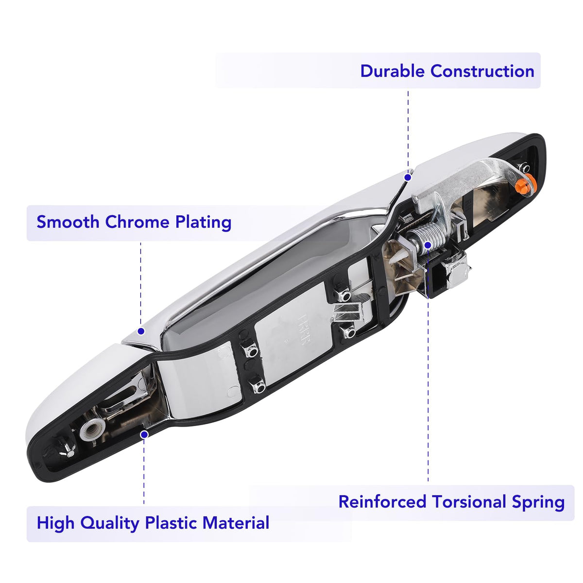 TAYATUO installed on passenger door demonstrating correct alignment and restored function benefit