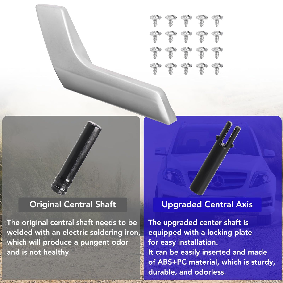 TAYATUO side profile of handle demonstrating precise OEM fit