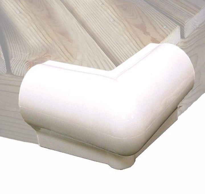 Taylor Made corner bumper front view showing clean finish and durable PVC protection