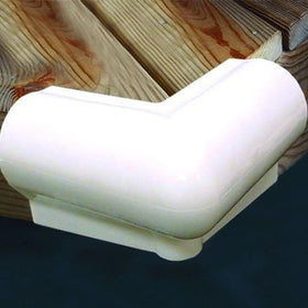 Taylor Made bumper close-up during installation showing fastening flaps and secure fit