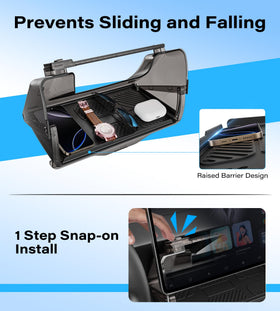 TAZENI magnetic hinge detail showing smooth slide-up operation benefit