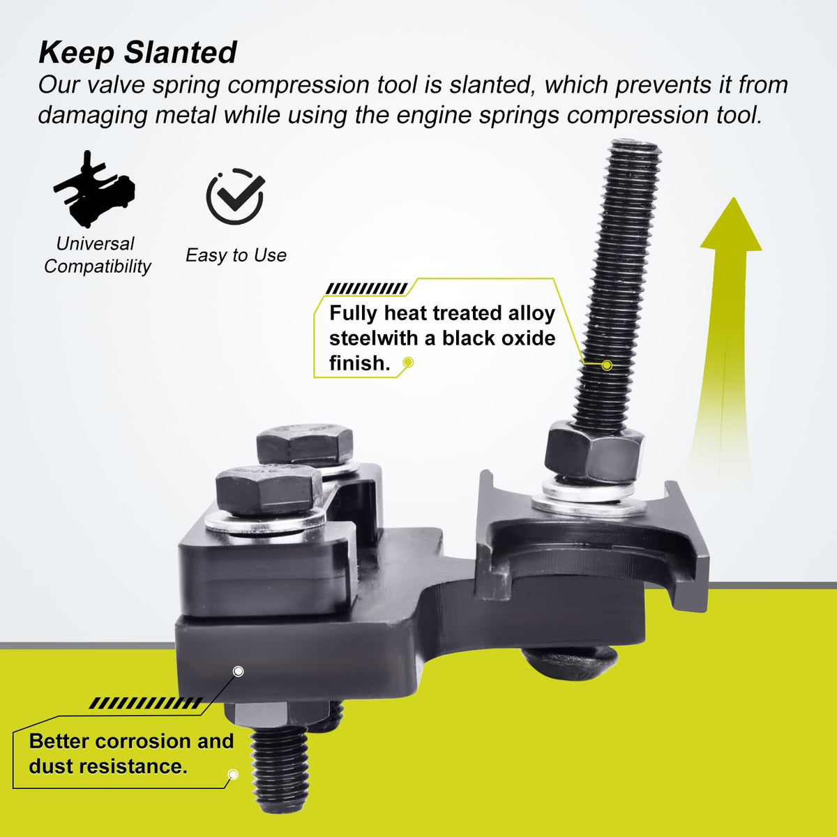 TCHENPART close-up of threaded tool detail for smooth installation and reduced galling