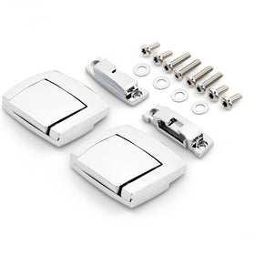 TCMI latch surface texture and chrome finish resisting corrosion
