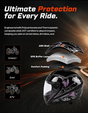 TCMT side view highlighting ventilation channels for cooler rides