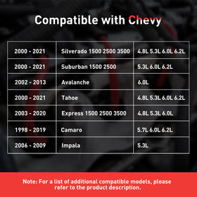 TCOOKLIT label showing compatible OEM part numbers for easy vehicle matching