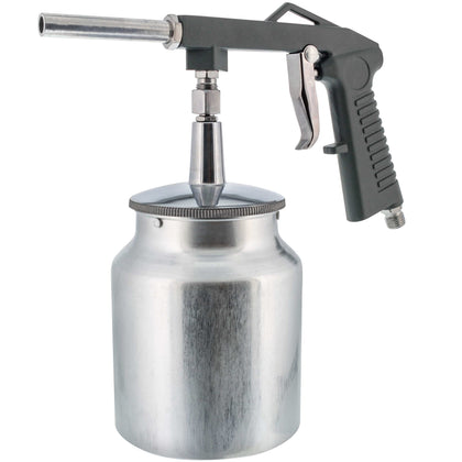 TCP Global spray gun front view showing build and easy handling benefit