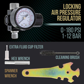 TCP Global gun spraying automotive panel for smooth finish and professional results