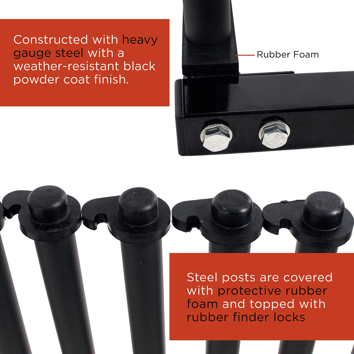 TCP Global rack installed in a pickup bed demonstrating secure transport and easy access