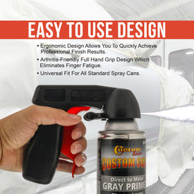 TCP Global trigger clipped to aerosol can showing secure universal fit