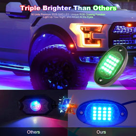 TDE Explorer.Lighting brake effect lit red improves rear warning visibility