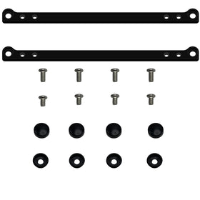 TDPROMOTO front-mounted adapter installed showing clean fit and secure mounting