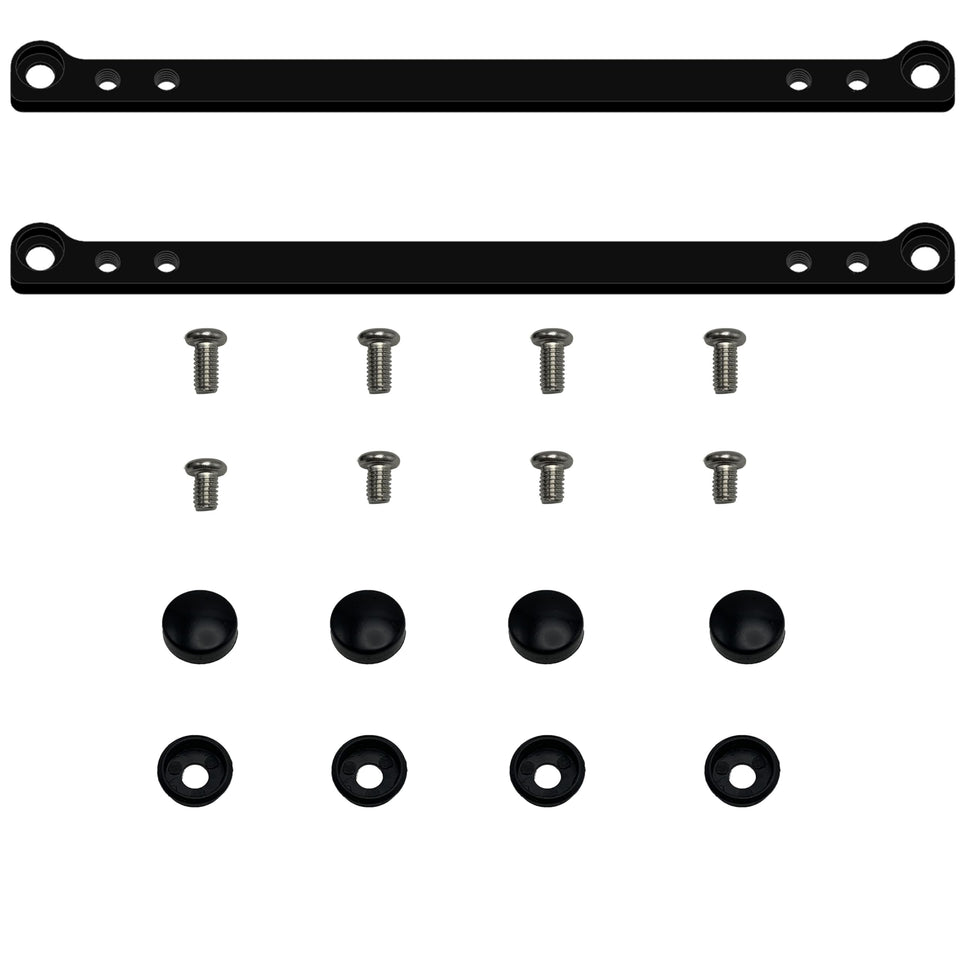 TDPROMOTO front-mounted adapter installed showing clean fit and secure mounting