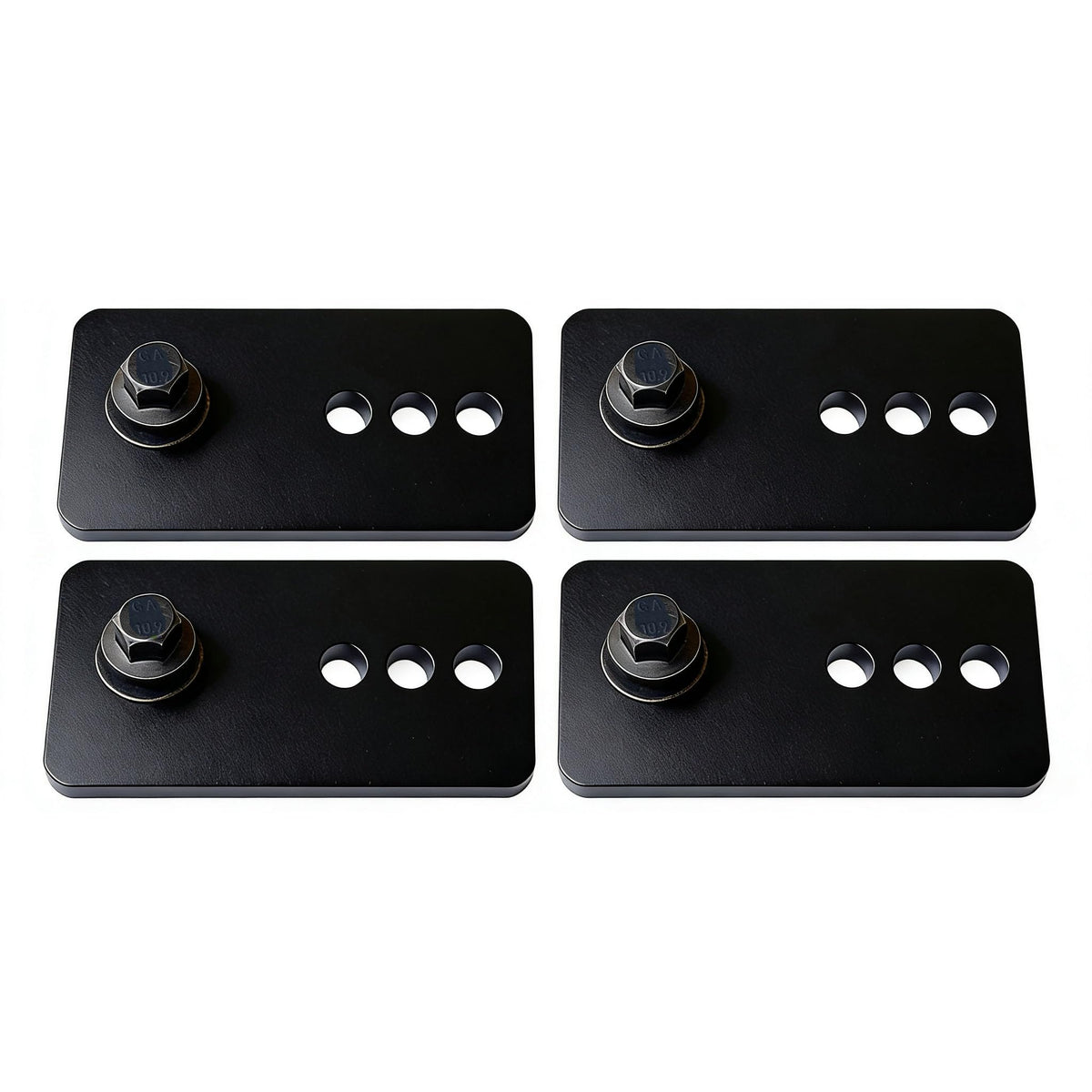 TDPROMOTO front view of full bracket set showing fit and finish benefits