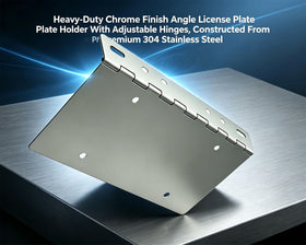 TDPROMOTO holder installed on truck bumper illustrating secure fit