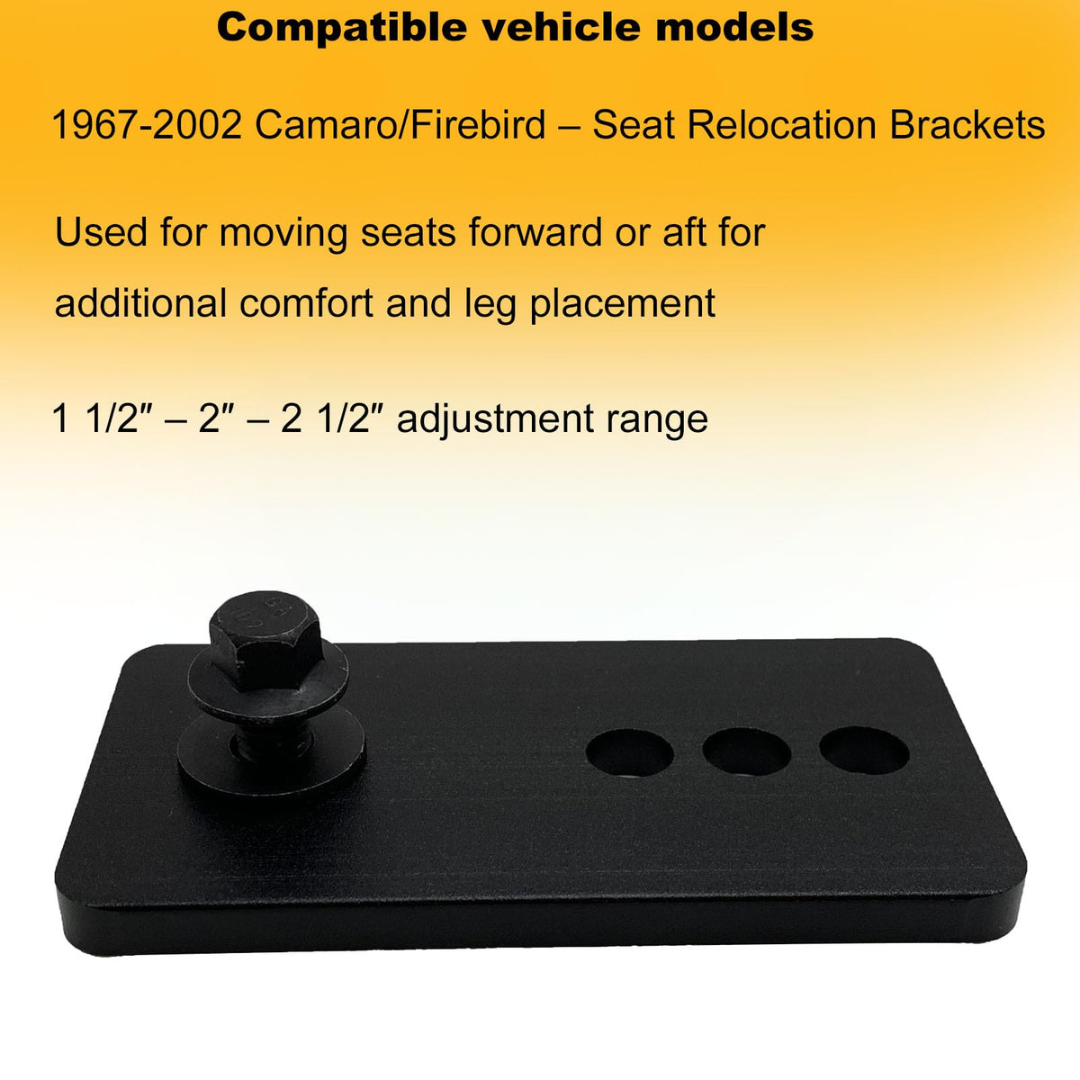 TDPROMOTO bracket beside steel part showing 50% lighter weight benefit