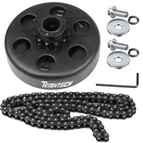 TEANTECH front view clutch assembly showing compact fit and reliable drive