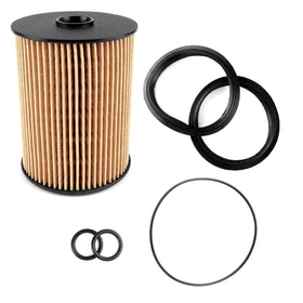 TEANTECH front view of the fuel filter kit showing complete replacement parts and fit