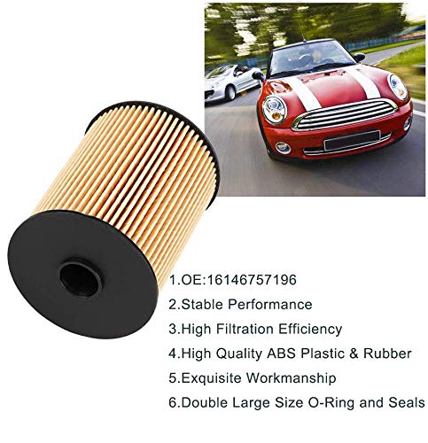 TEANTECH filter next to ruler illustrating compact dimensions for accurate selection