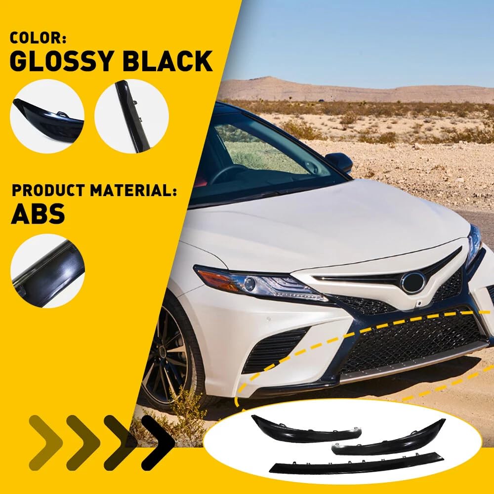 Tebayla driver-side trim mounted on bumper demonstrating precise alignment