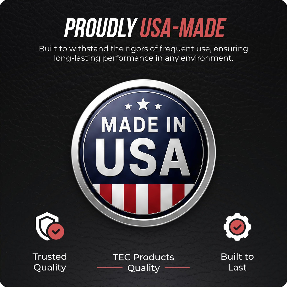 TEC Products bent to fit tight space showing flexible maneuvering benefit
