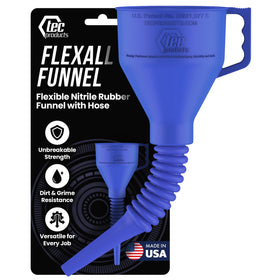 TEC Products FlexAll front view showing funnel shape and durable build benefit