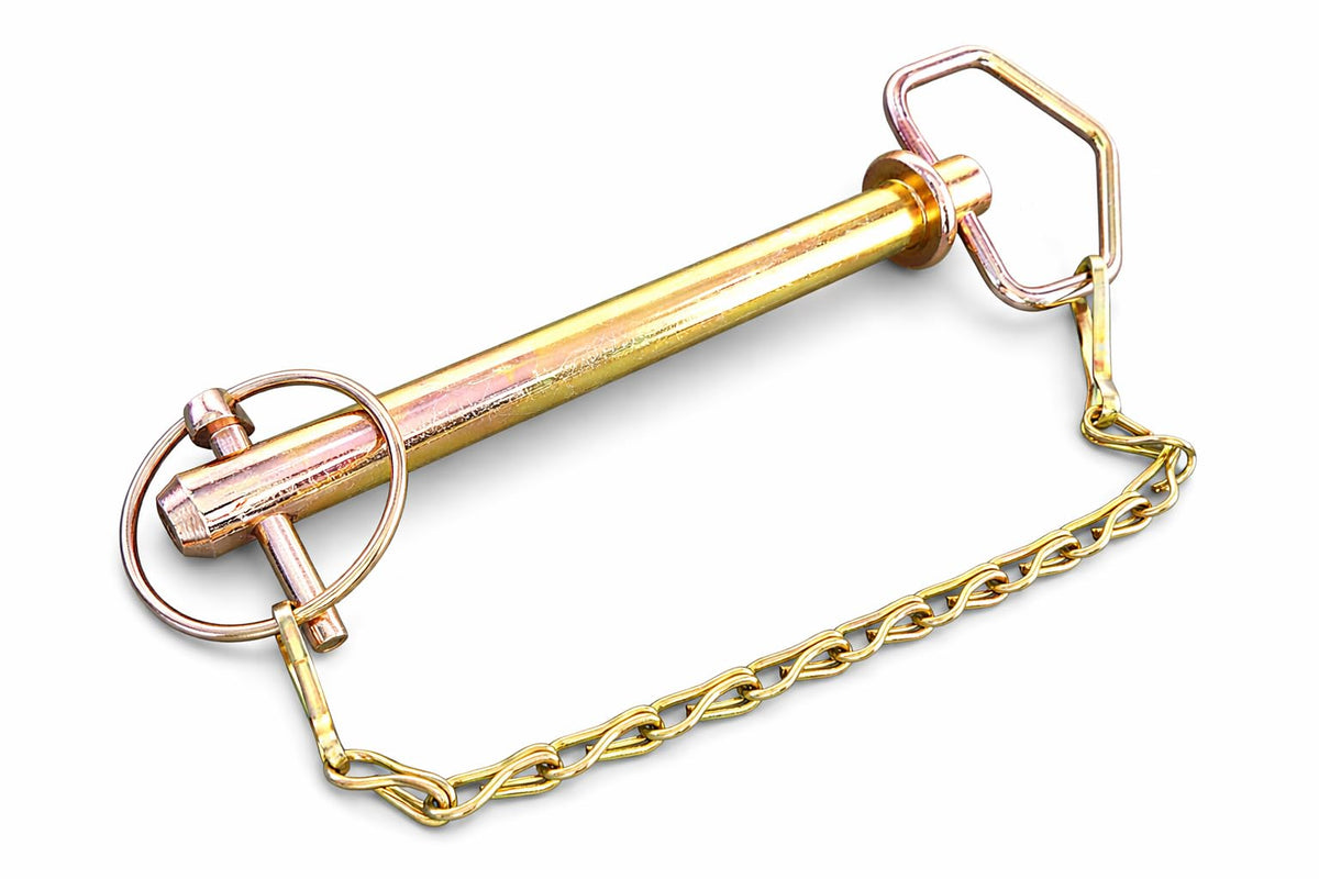 Tech Team front view of hitch pin kit showing all pieces and easy grab handle