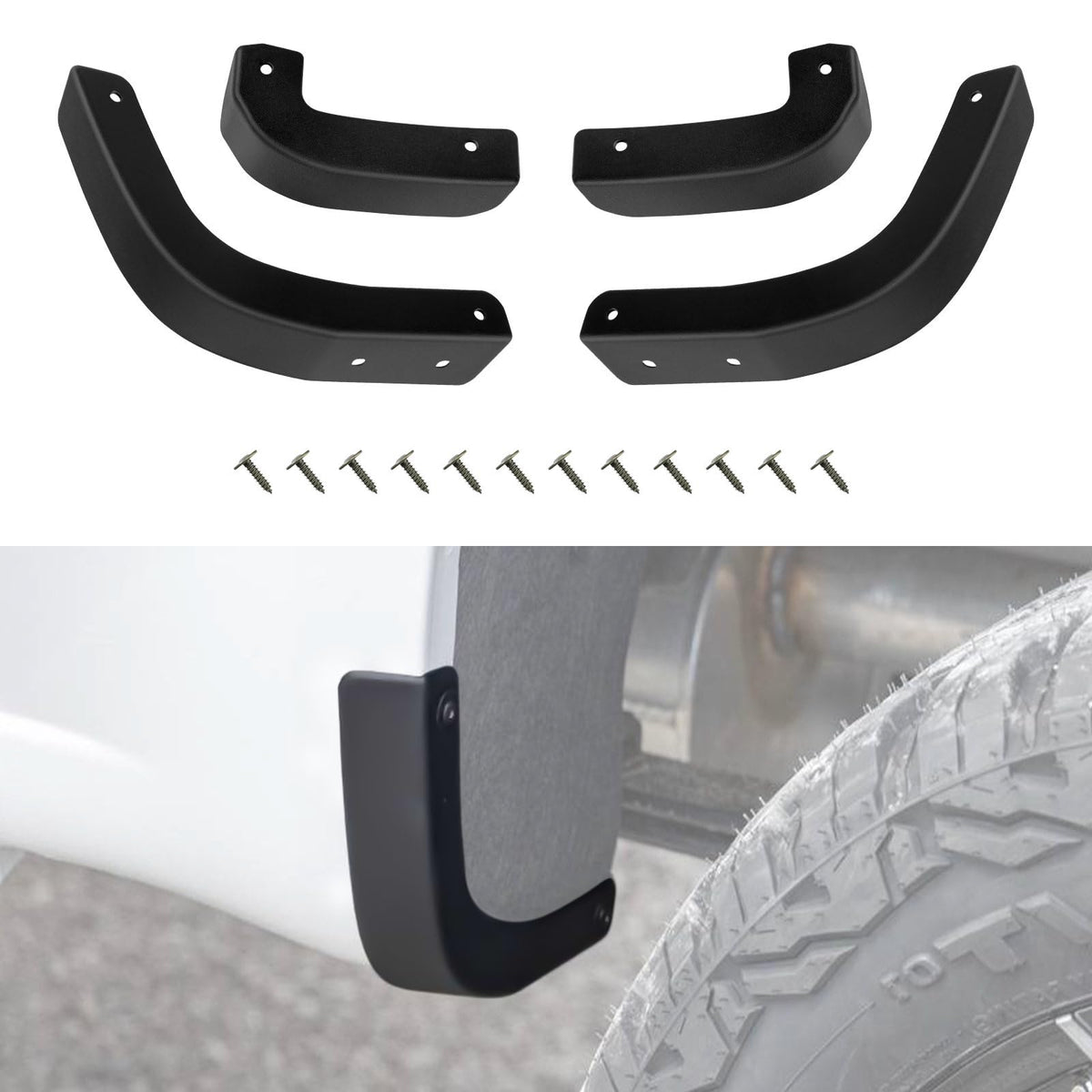 TECHPICCO front fender delete front view showing clean streamlined look and improved aesthetics