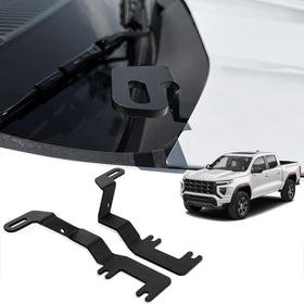 TECHPICCO front-mounted brackets on truck showing clean fit and improved lighting